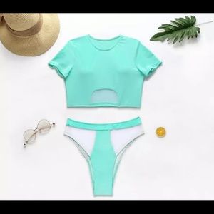 Mesh 2 piece Bathing suit!